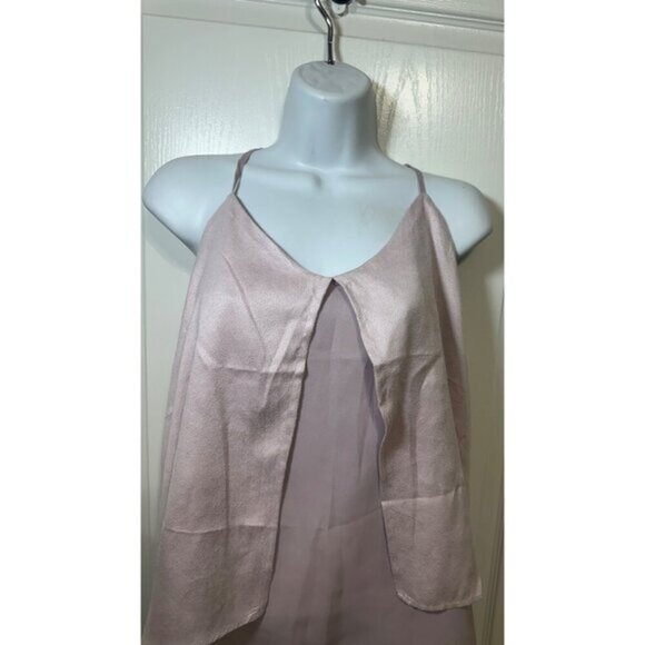 3 for $15  Harve Benard Pink‎ Sleeveless Top With Spaghetti Straps, NWOT, Large - Picture 2 of 8